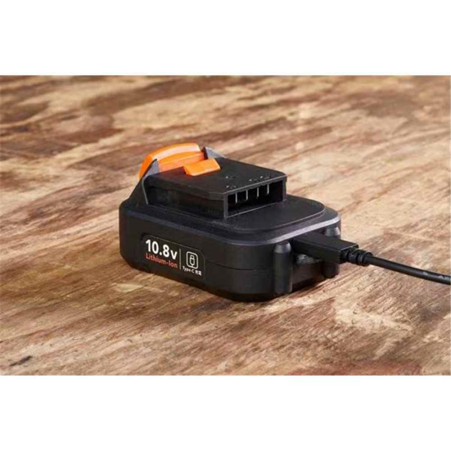 アイリスオーヤマ 充電式リチウムイオンバッテリー 10.8V [電動工具