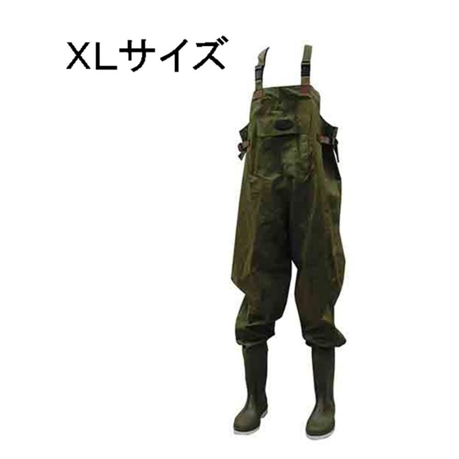 オカモト 胴付き長靴 ウェダーチェスト #80233 [胴長 どうなが 釣り