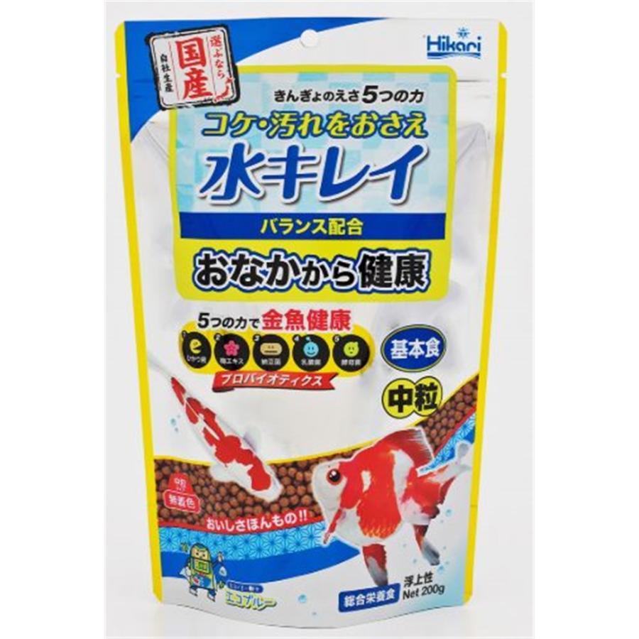 キョーリン きんぎょのえさ5つの力 基本食 中粒 200g｜yamakishi