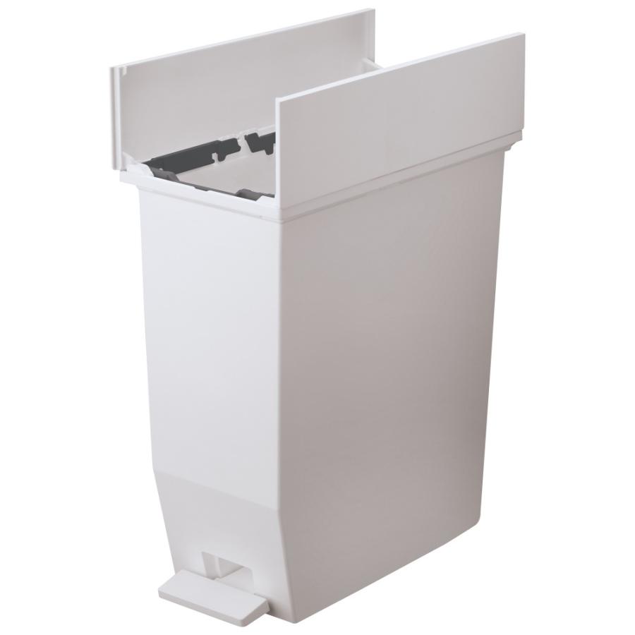 リス H＆H 棚下で使える ペダル ダストボックス 35L [ごみ箱 ゴミ箱