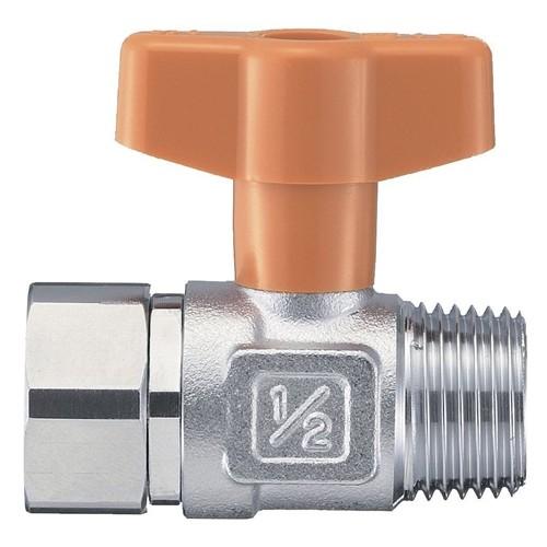 SANEI（水栓金具） 三栄水栓 SANEI ナット付ボールバルブ《止水