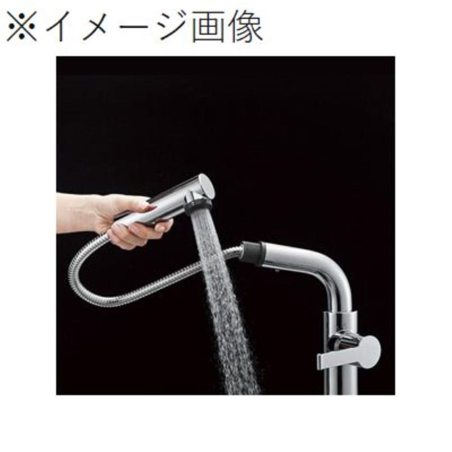 SANEI シングルワンホールスプレー混合栓 [キッチン用 台所 水栓 蛇口 