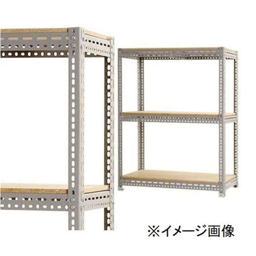キタジマ ボード棚 3段 グレー 幅150×奥行90×高さ75cm [スチールラック]【離島配送不可】【時間帯指定不可】【同梱不可】 BD-75-2 【C】【代引不可】 爆買_2