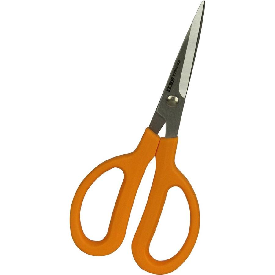 SK11 クラフト皮革・ゴム切はさみ [大工 道具 万能鋏 切断] KS-180LE