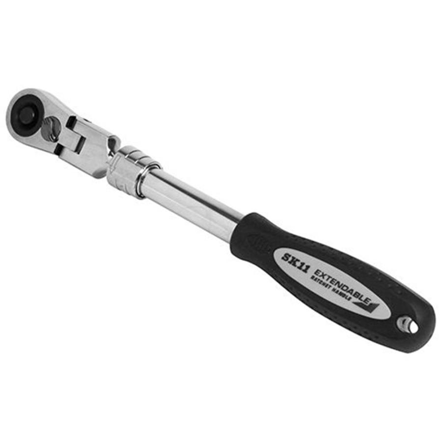 SK11 伸縮式ラチェットハンドル[工具 作業 ソケット] SRH4CEF 4977292239295 ヤマキシヤフー店 通販 Yahoo!ショッピング