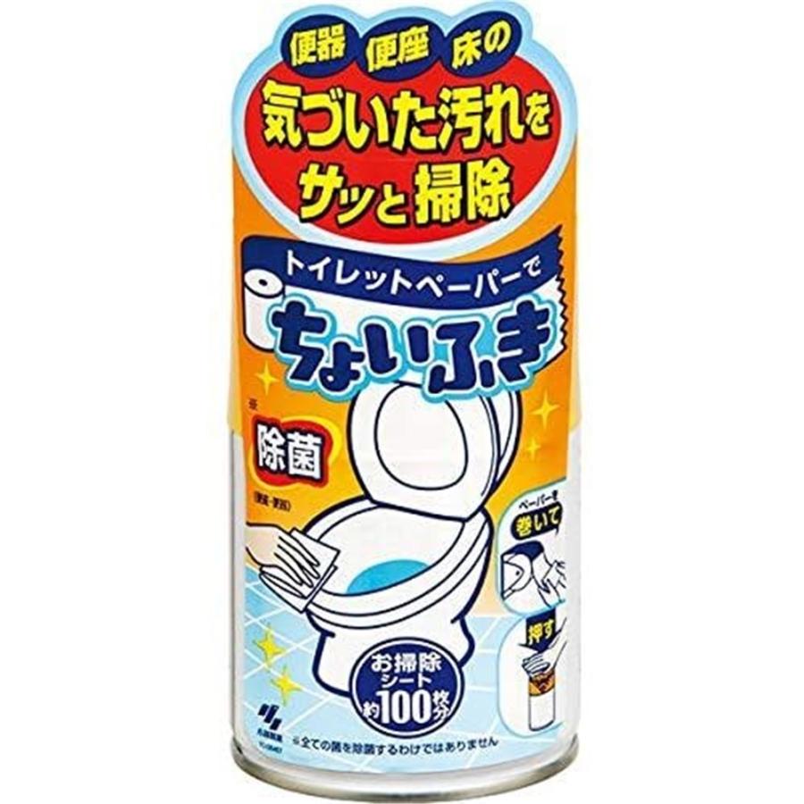 小林製薬 トイレットペーパーでちょいふき [洗剤 除菌 掃除 かんたん] 120ml｜yamakishi