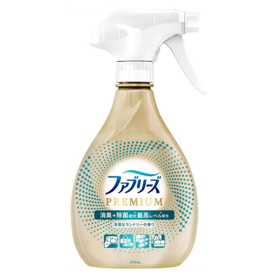 P&G ファブリーズ W除菌＋消臭 プレミアム 清潔なランドリーの香り