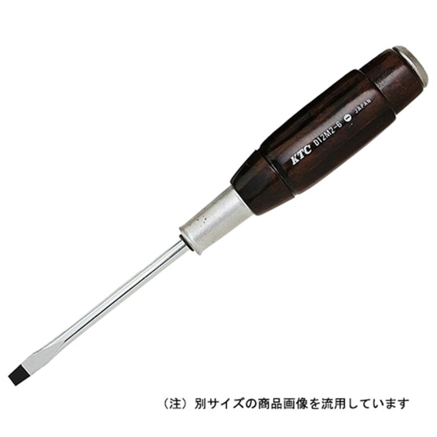 KTC 木柄ドライバ マイナス貫通タイプ5mm D12M2-5