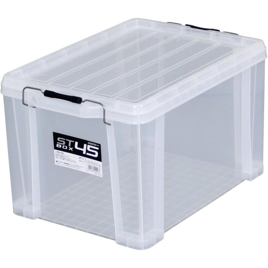 JEJアステージ (ASTAGE) ST BOX クリア [収納 コンテナボックス ケース 工具入れ 道具入れ アウトドア フタつき] #45C  【お一人様２点限り】 爆買（Yahoo!・ヤマキシヤフー店）