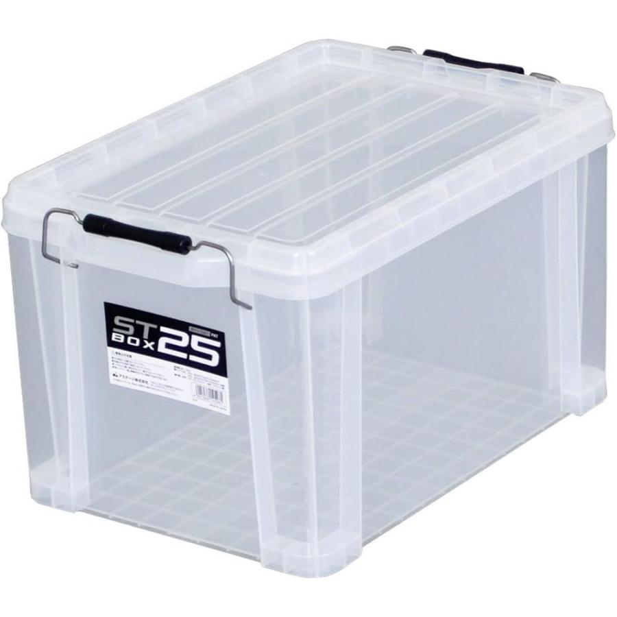 JEJアステージ (ASTAGE) ST BOX クリア [収納 コンテナボックス ケース 工具入れ 道具入れ アウトドア フタつき] #25C  【お一人様６点限り】 爆買（Yahoo!・ヤマキシヤフー店）