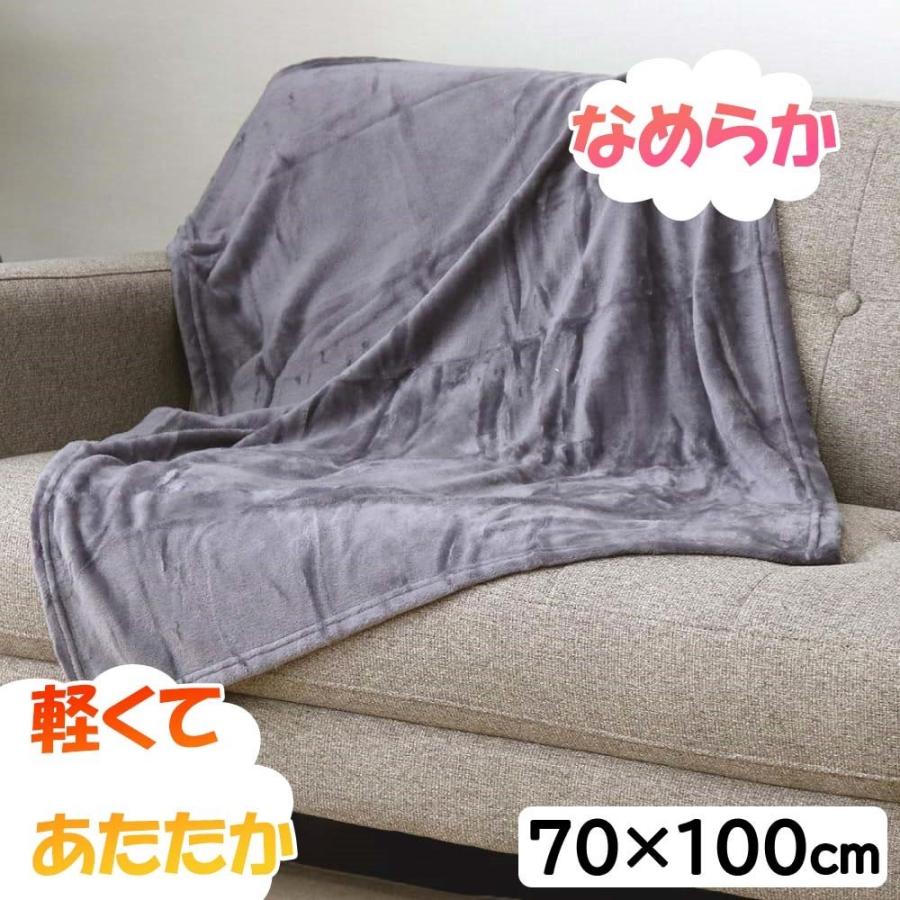 大宗 D's collection ソフトタッチなめらかひざ掛け 70×100cm [毛布