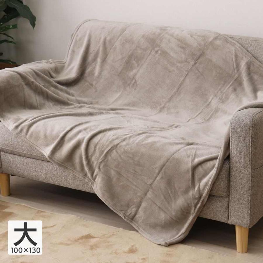 大宗 D's collection ソフトタッチなめらかハーフケット 100×130cm