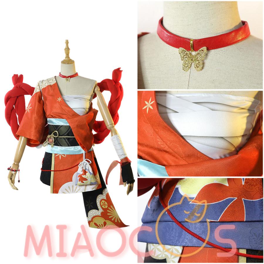 原神 コスプレ 宵宮 衣装 ヨイミヤ 炎元素 和服 夏日祭 アニメ 超美品再入荷品質至上 ゲンシン イベント Genshin コスチューム 夏祭りの女王 才ある花火職人