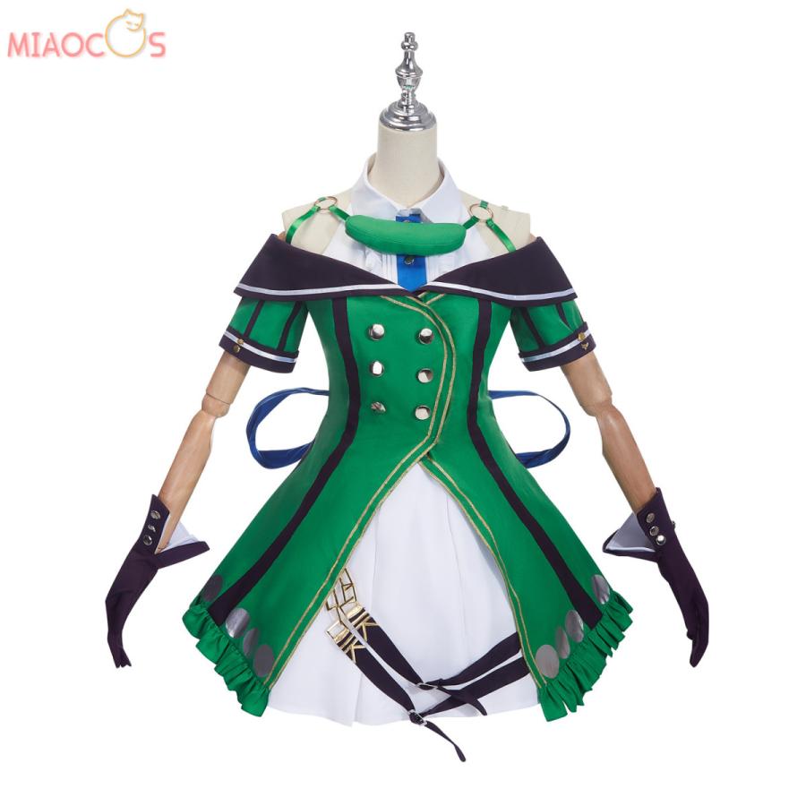 Miaocos 限定セール ウマ娘 コスプレ キングヘイロー コスプレ 衣装 ウマ娘 プリティーダービー 勝負服 高飛車お嬢様 イベント アニメ コスチューム F00 Miaocos 通販 Yahoo ショッピング