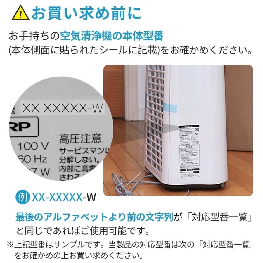 シャープ 加湿空気洗浄機【予備フィルター付き】 レビューで最大250Pゲット】シャープに使える FZ-G70MF 交換用加湿