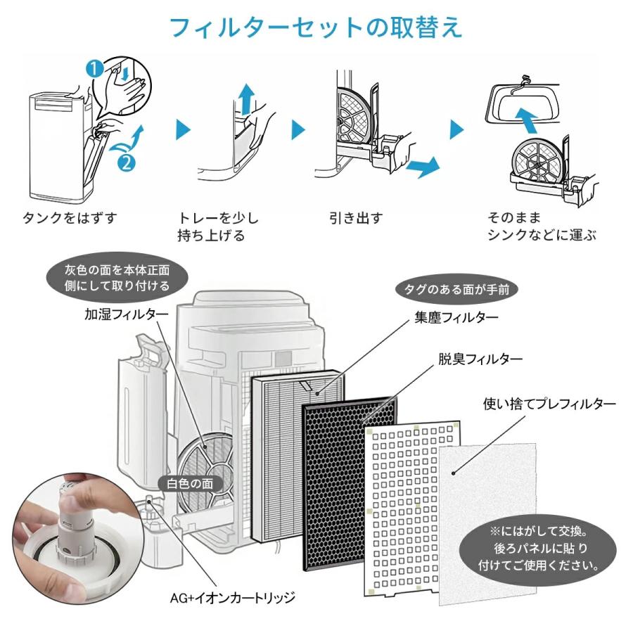 FZ-G70MF 枠付き シャープ 空気清浄機用 加湿フィルター KI-GS50 KI