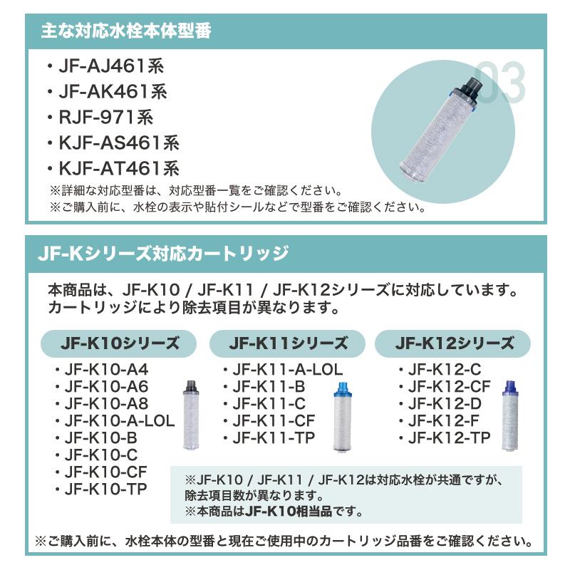 JF-K10-C 交換用浄水カートリッジ エコノミータイプ JF-K12 JF-K11 JF
