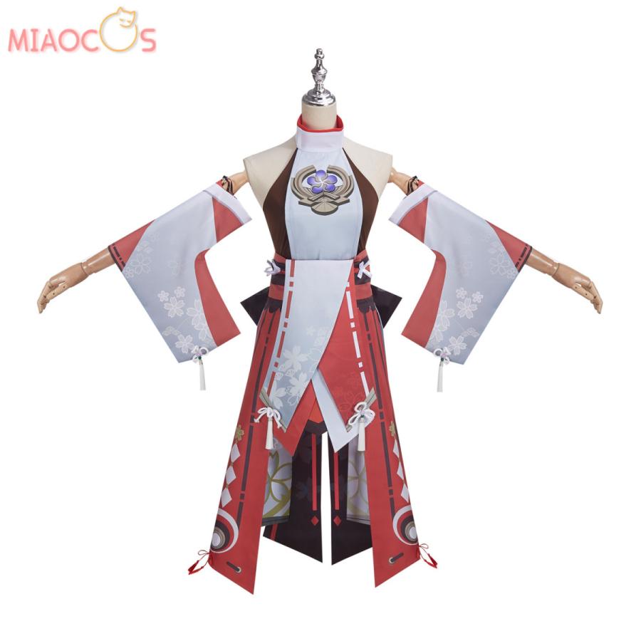 Miaocos 限定セール 原神 コスプレ 八重神子 コスプレ 衣装 新キャラ ヤエミコ 稲妻城 雷元素 和服 Genshin アニメ コスチューム K0190 Miaocos 通販 Yahoo ショッピング