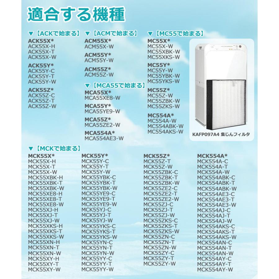 KAFP097A4 ダイキン フィルター kafp097a4 HEPA集塵フィルター 空気