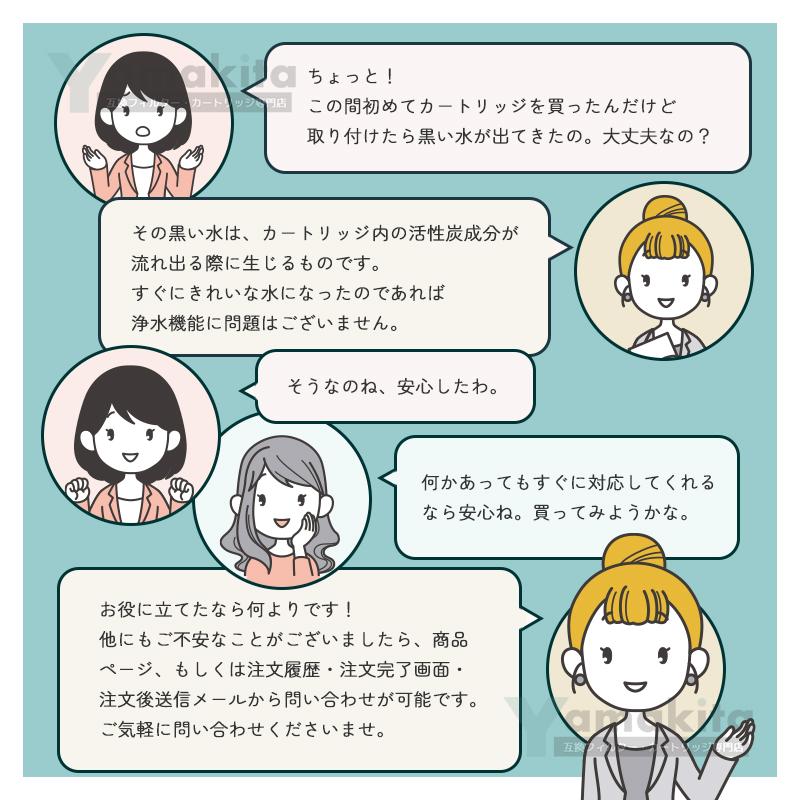 SEPZS2103PC 浄水器カートリッジ PZS210PC 浄水器一体型シャワー混合水