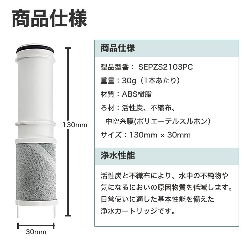 新品未使用☆浄水器カートリッジPC-140A 2本セット 交換用 浄水器