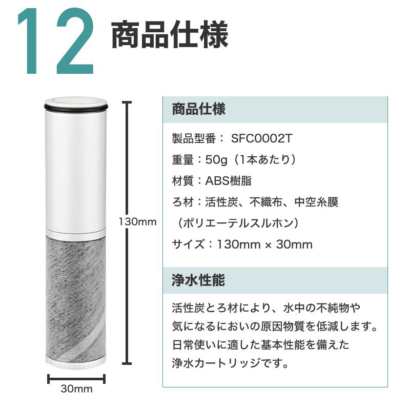 SFC0002T 浄水器 カートリッジ BSC05003 SFC0002TTS ZSRJT002R12BC