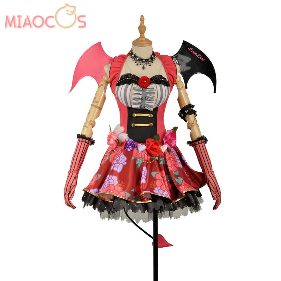 西木野真姫 覚醒後 仮装 衣装 コスプレ 覚醒後 小悪魔編 学園祭 イベント Miaocos 演出服 仮装 ラブライブ 衣装 コスチューム 演出服 文化祭 Lovelive