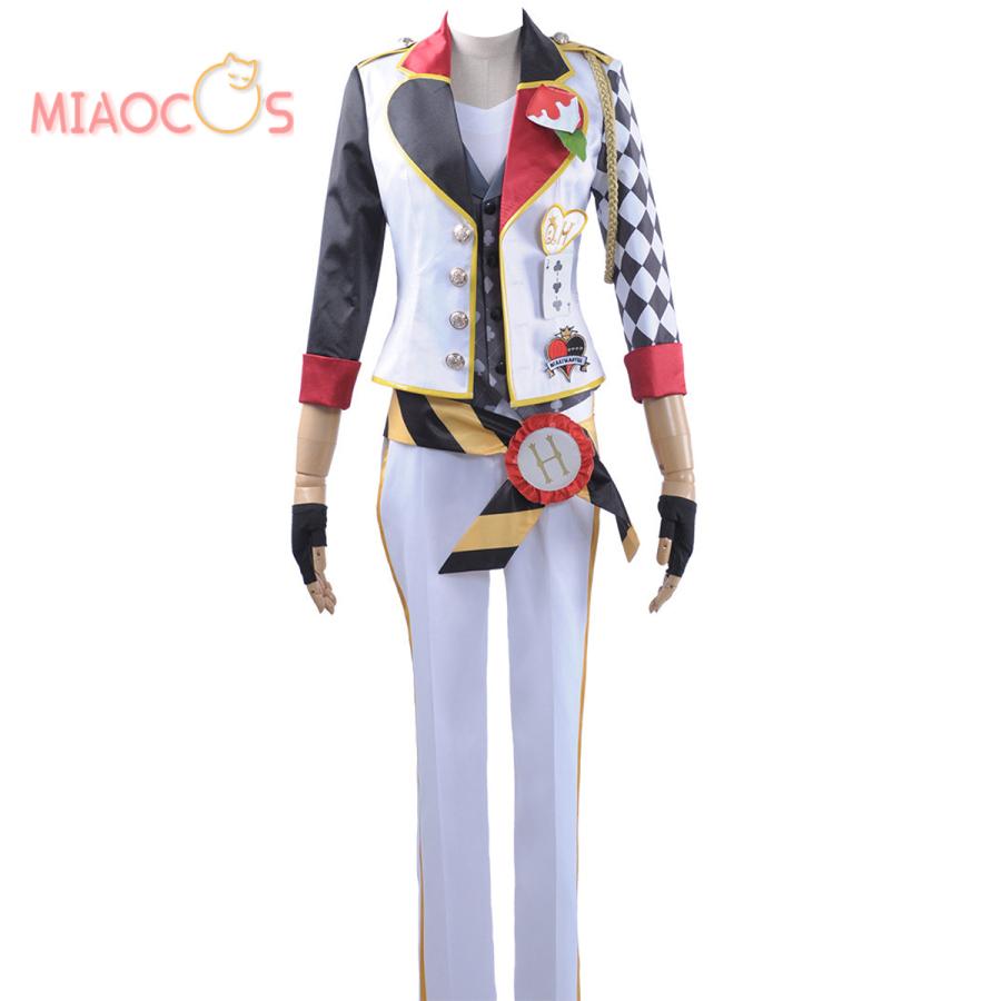 Miaocos トレイ クローバー コスプレ 衣装 キャラクター衣装 クローバー ツイステッドワンダーランド コスプレ ふしぎの国のアリス 演出服 コスチューム 養成学校 Miaocos 舞台服 W1598 3 最新デザインのの