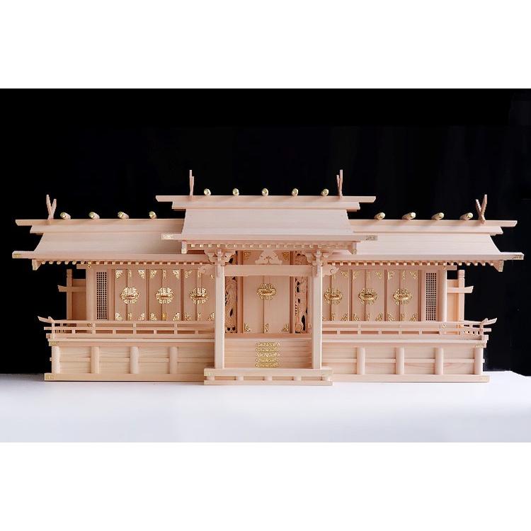 神棚 神具 仏具 やまこう 平安特大七社 □ 雄大、極み造り 荘厳大社