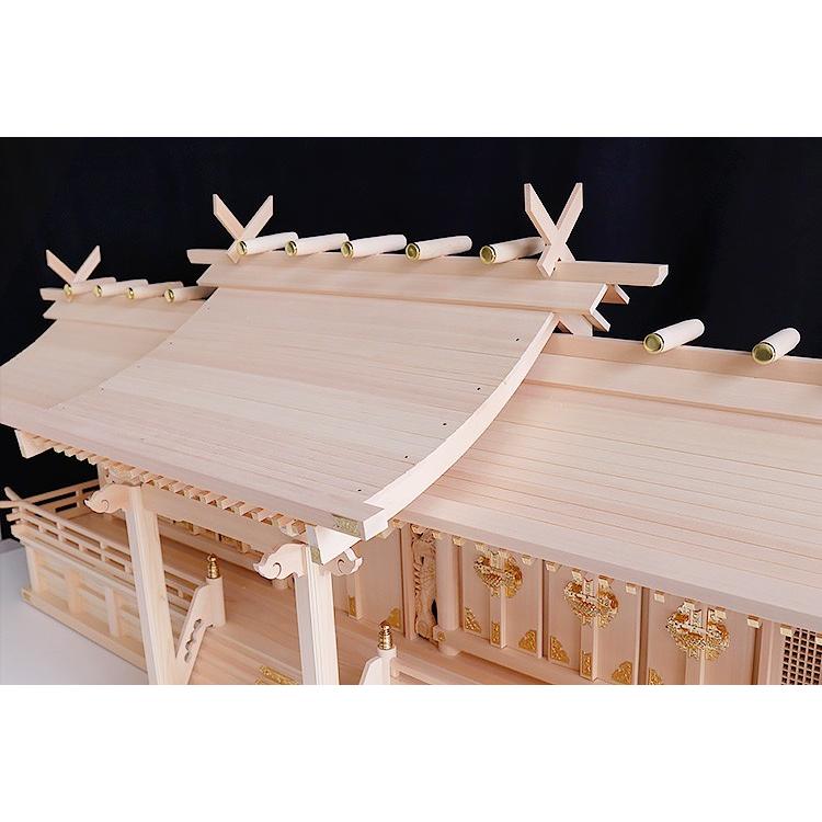 神棚 神具 仏具 やまこう 平安特大七社 □ 雄大、極み造り 荘厳大社