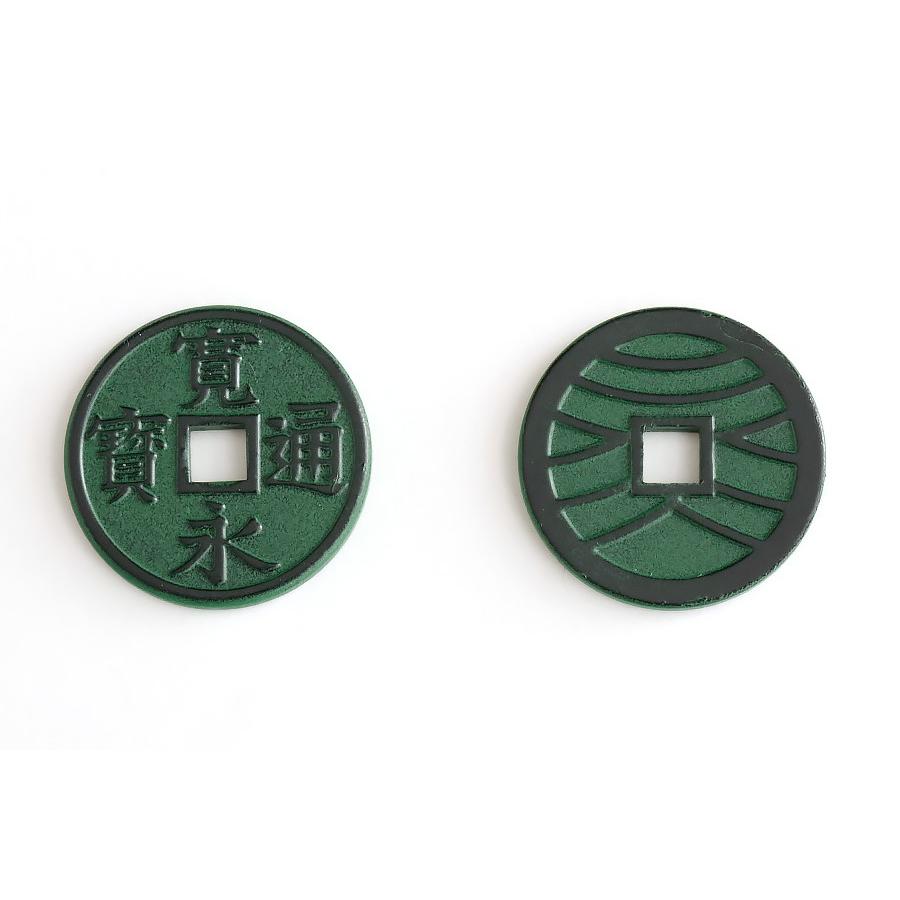 神棚 神具 仏具 やまこう レプリカ □ 寛永通寶 □ 六文銭 (アルミ製