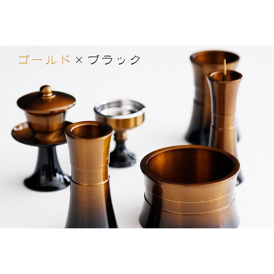 神棚 神具 仏具 やまこう 高級 仏具セット □ ゴールド×ブラック 