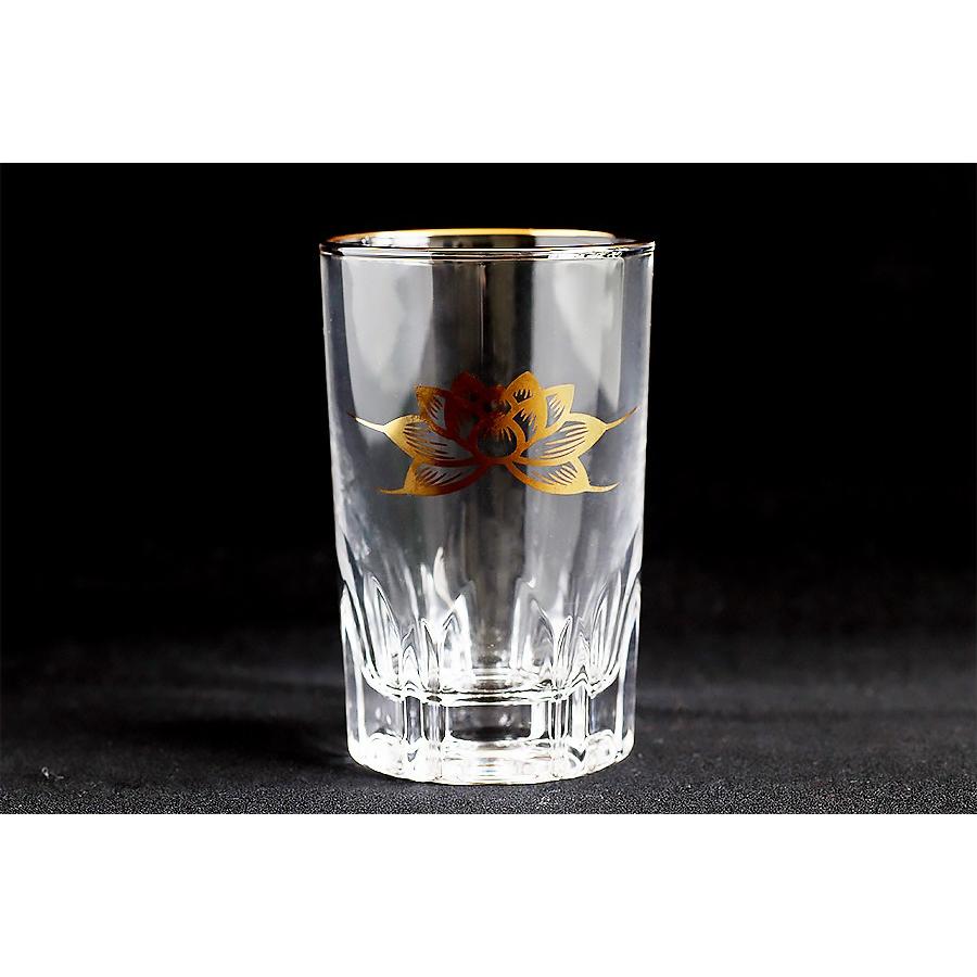 神棚 神具 仏具 やまこう 国産 仏具 □ 金蓮入 ガラスコップ □ 大