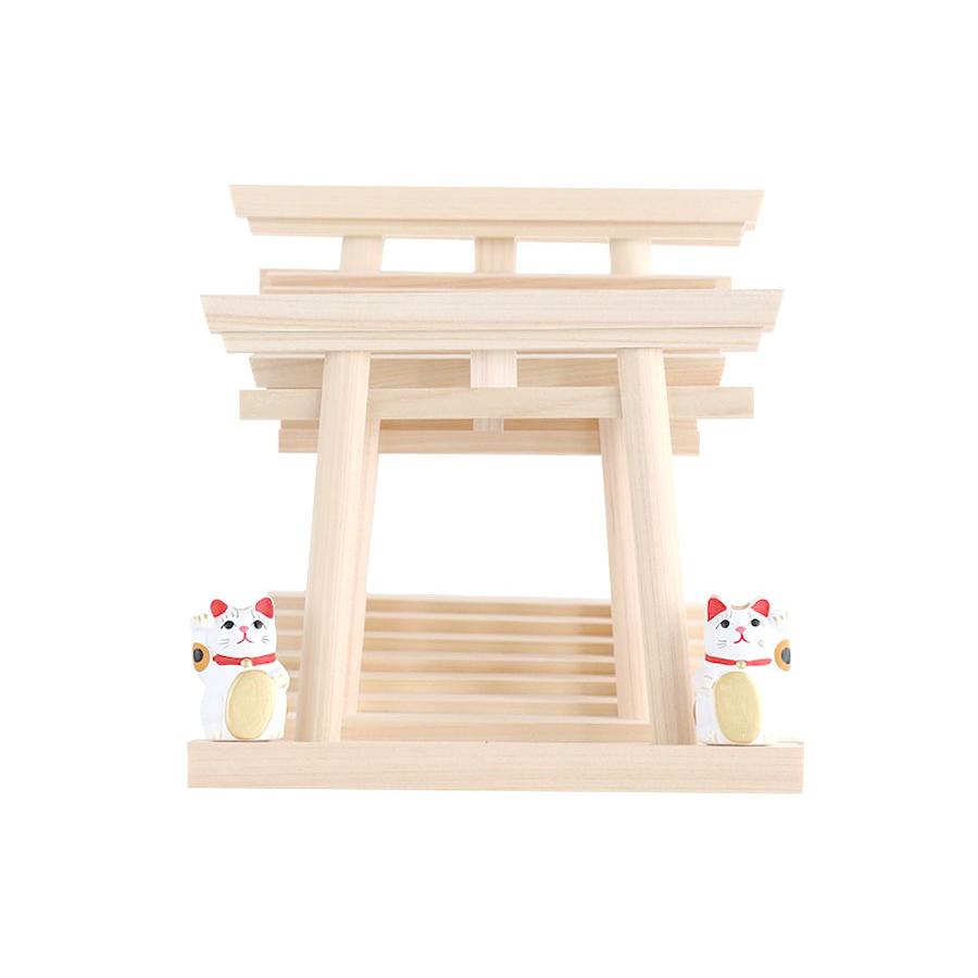 神棚 神具 仏具 やまこう お札立て 鳥居八門 招き猫 神棚 神具 神宮