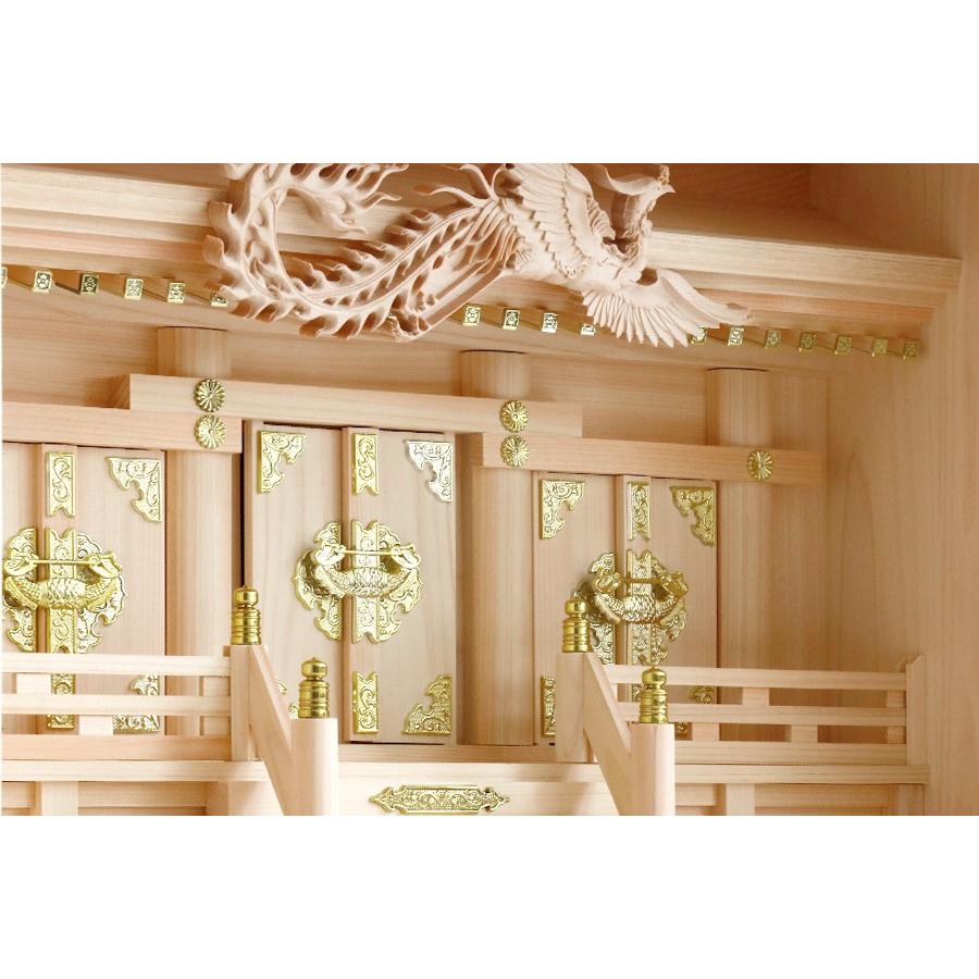 神棚 神具 仏具 やまこう □□ 鳳凰の聖域 □□ 岐阜 東濃桧 □ モダン