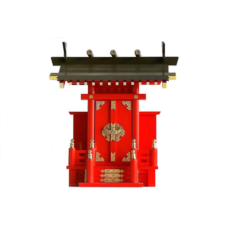 神棚 神具 仏具 やまこう 特上塗り □□ 深紅の稲荷宮 二対のお 神棚 神具 仏具 やまこう 特上塗り □□ 深紅の稲荷宮 二対のお