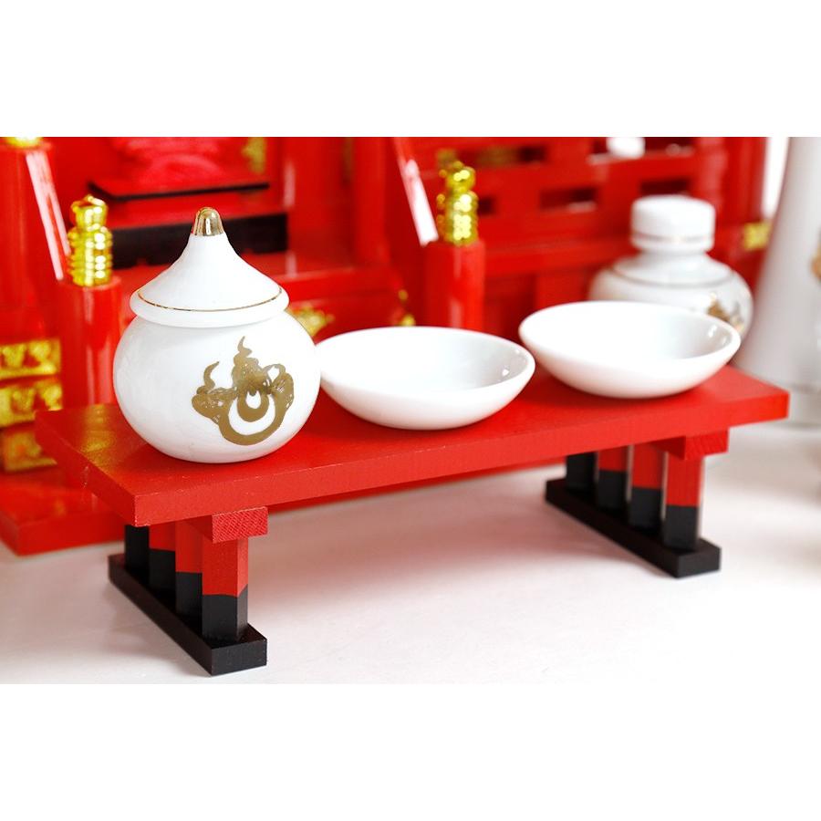神棚 神具 仏具 やまこう 特上塗り □ 深紅の稲荷宮 通し屋根 三 神棚 神具 仏具 やまこう 特上塗り □ 深紅の稲荷宮 通し屋根 三