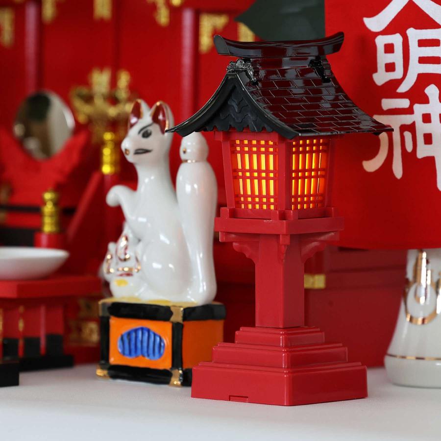 神棚 神具 仏具 やまこう 特上塗り 深紅の稲荷宮 通し屋根 三社 神棚 神具 仏具 やまこう 特上塗り 深紅の稲荷宮 通し屋根 三社