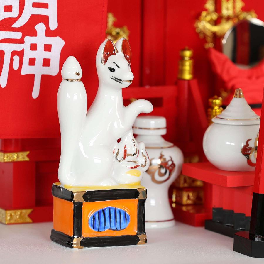 神棚 神具 仏具 やまこう 特上塗り 深紅の稲荷宮 通し屋根 三社 神棚 神具 仏具 やまこう 特上塗り 深紅の稲荷宮 通し屋根 三社