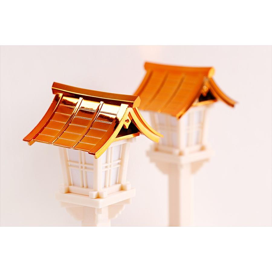 Pc春日灯篭 ブロンズ 2ヶ組 電装式100v