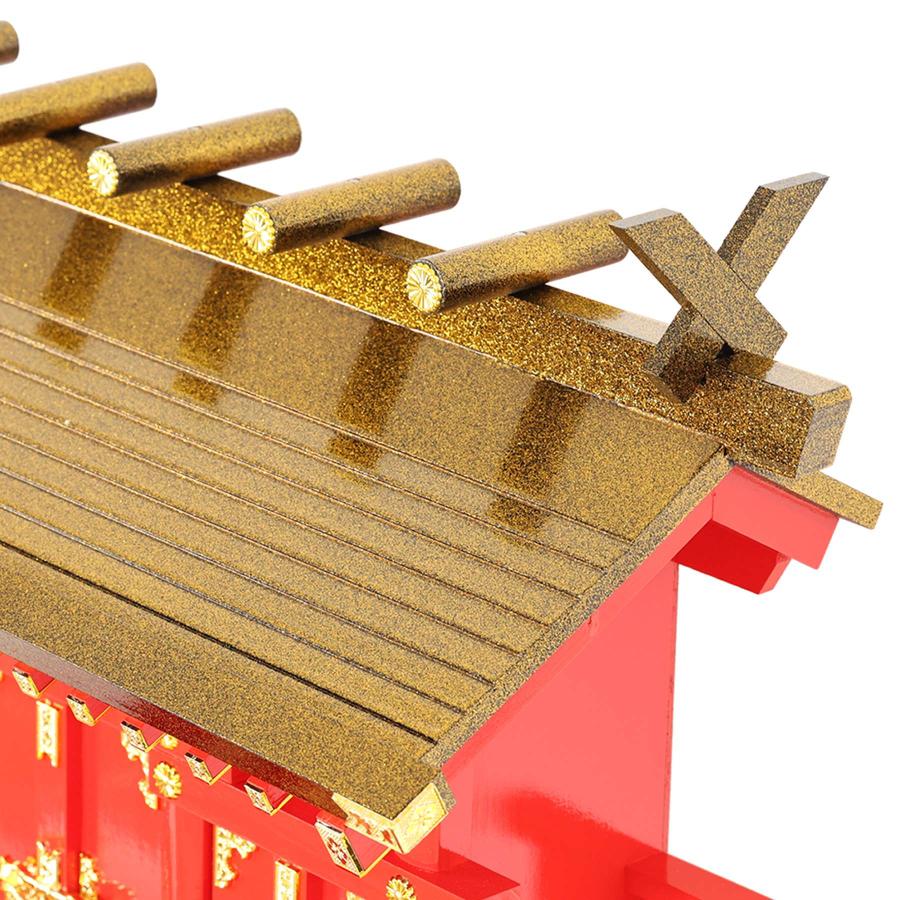 神棚 神具 仏具 やまこう 黄金屋根の稲荷宮 神棚セット 特上 神棚 神具 仏具 やまこう 黄金屋根の稲荷宮 神棚セット 特上