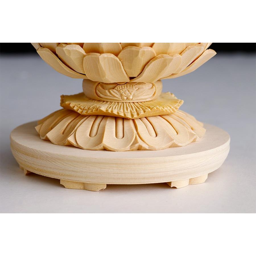 神棚 神具 仏具 やまこう 仏像 □ 白木 3寸【金泥描き】釈迦如来像
