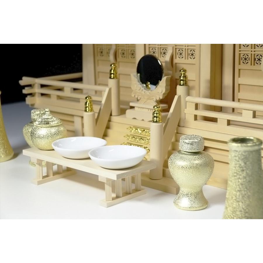 神棚 神具 仏具 やまこう 希少□神棚用 陶器□神具セット 7点 神棚 神具 仏具 やまこう 希少□神棚用 陶器□神具セット 7点