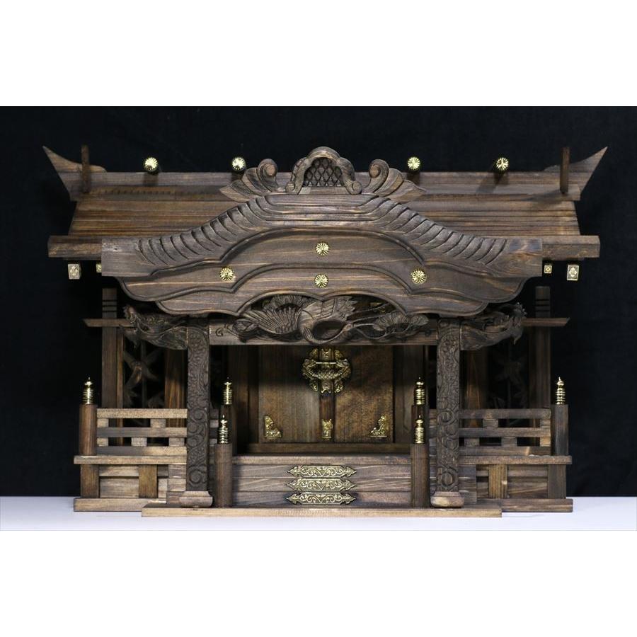 神棚 神具 仏具 やまこう モダン 限定数 黒龍一社 いぶし銀の神 神棚 神具 仏具 やまこう モダン 限定数 黒龍一社 いぶし銀の神