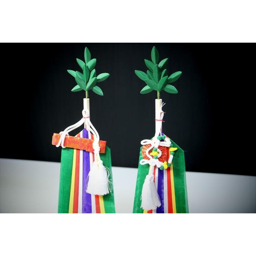 神棚 神具 仏具 やまこう □真榊 三角台付 神具□まさかき 中 神棚 神具 仏具 やまこう □真榊 三角台付 神具□まさかき 中
