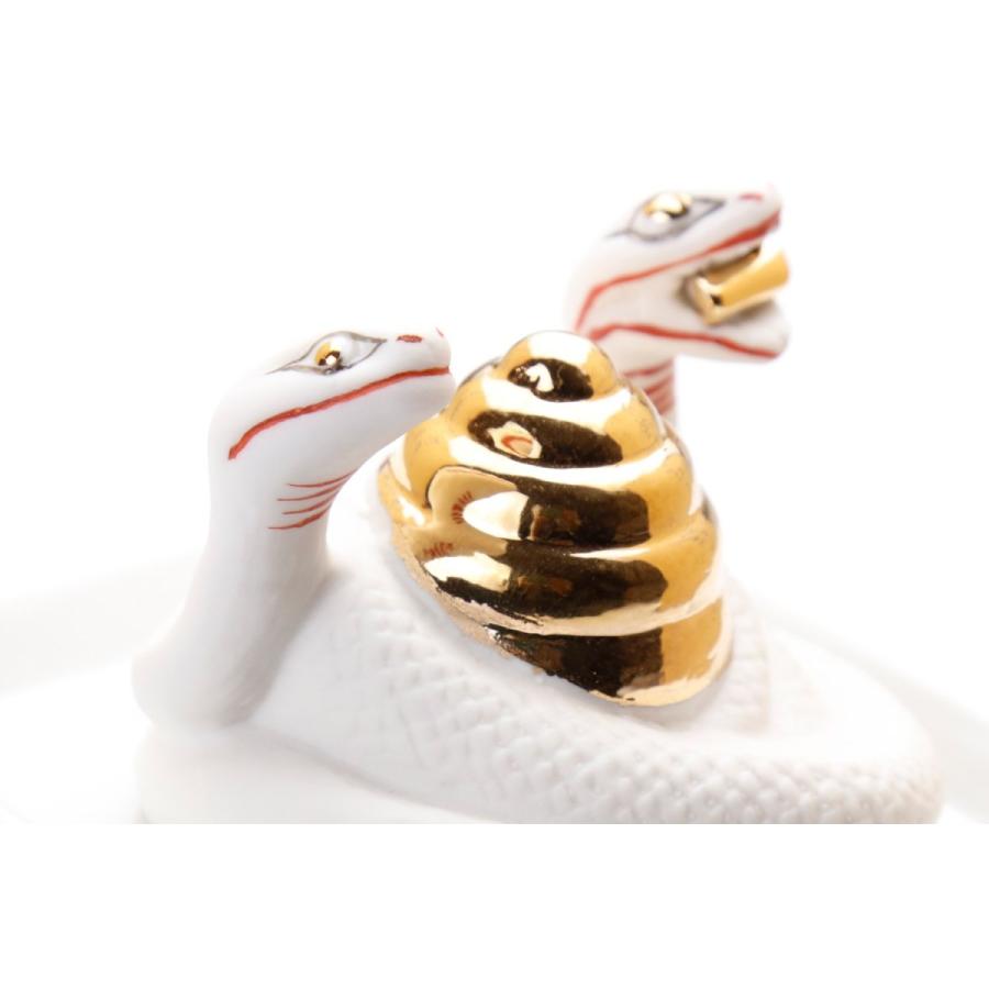 神棚 神具 仏具 やまこう 巳神 (ヘビ) 3cm 三方台付き 巳様 みさま 蛇