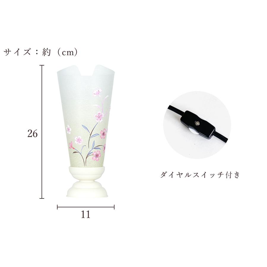 盆提灯 初盆 新盆 ミニ モダン 盆飾り 仏具 お線香のまこもセット 贈り物 真菰 精霊馬 送り火 迎え火 岐阜の誉れ シリーズ なでしこ ミニ行灯_8