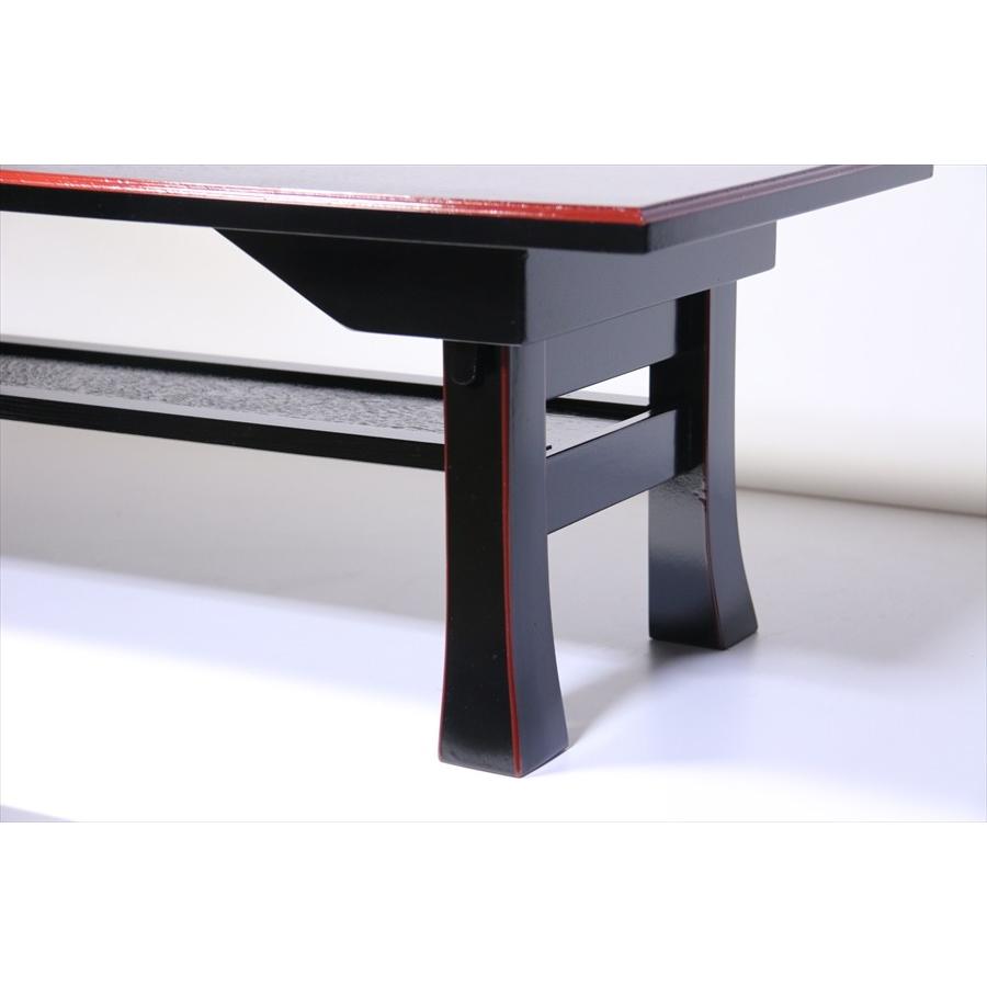 神棚 神具 仏具 やまこう 仏具□ 二月堂机 二段 折りたたみ式 経机 黒