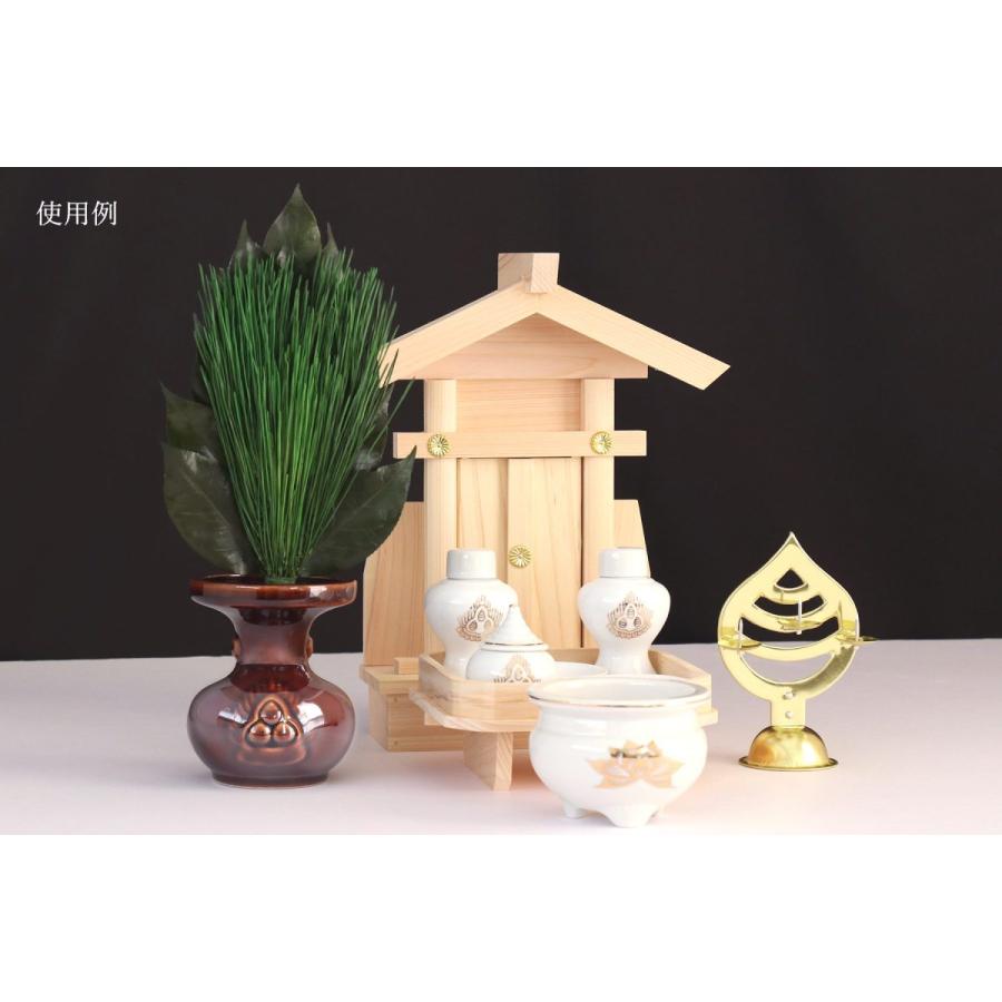 神棚 神具 仏具 やまこう 榊 造花ではない天然の葉 プリザーブド三宝松
