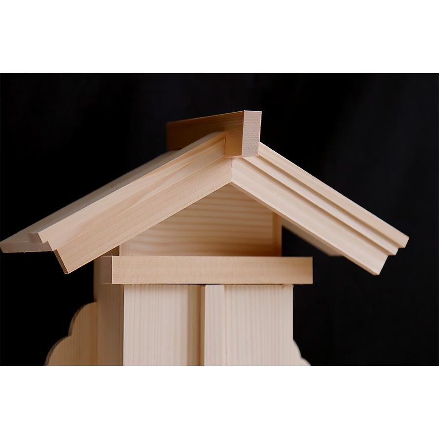 神棚 神具 仏具 やまこう 神棚□荒神宮□希少な高欄仕様□三宝 神棚 神具 仏具 やまこう 神棚□荒神宮□希少な高欄仕様□三宝